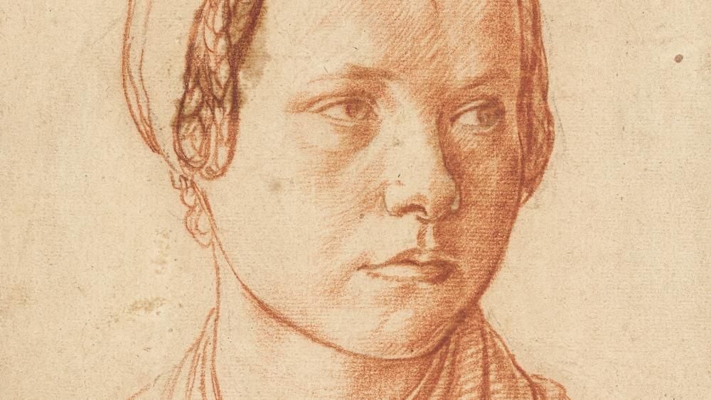Early Netherlandish drawing detail