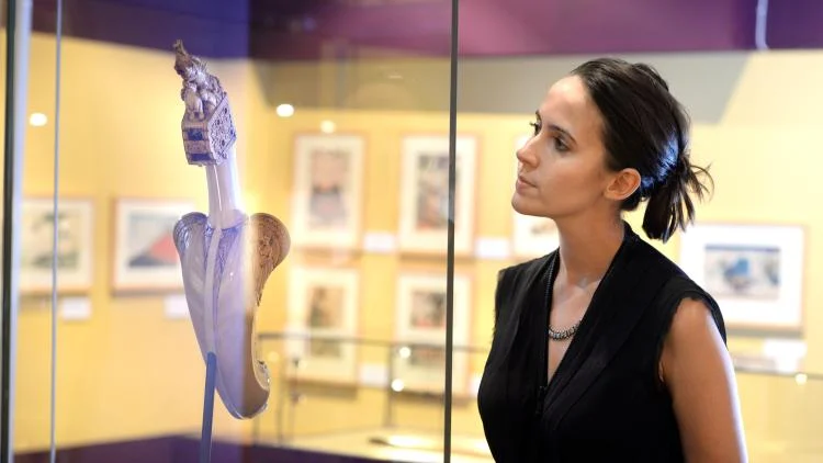 Museum partnership display