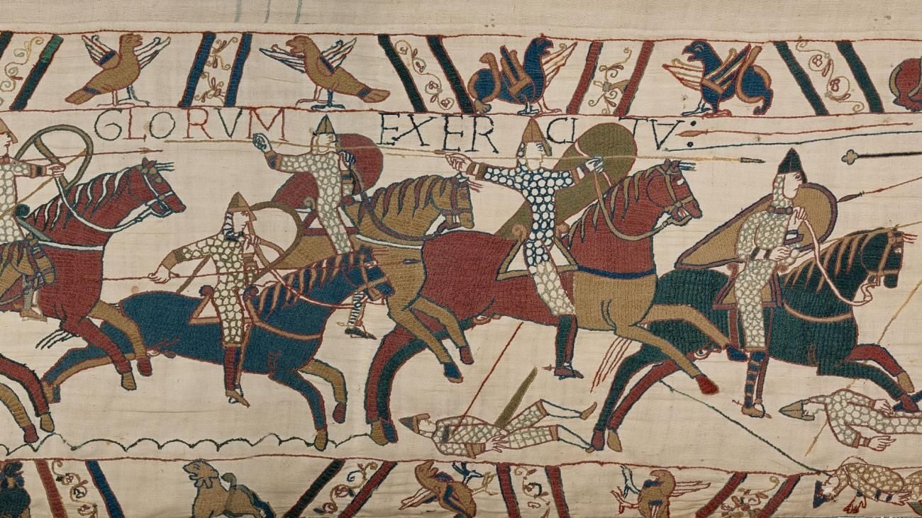 Bayeux Tapestry exhibition object detail